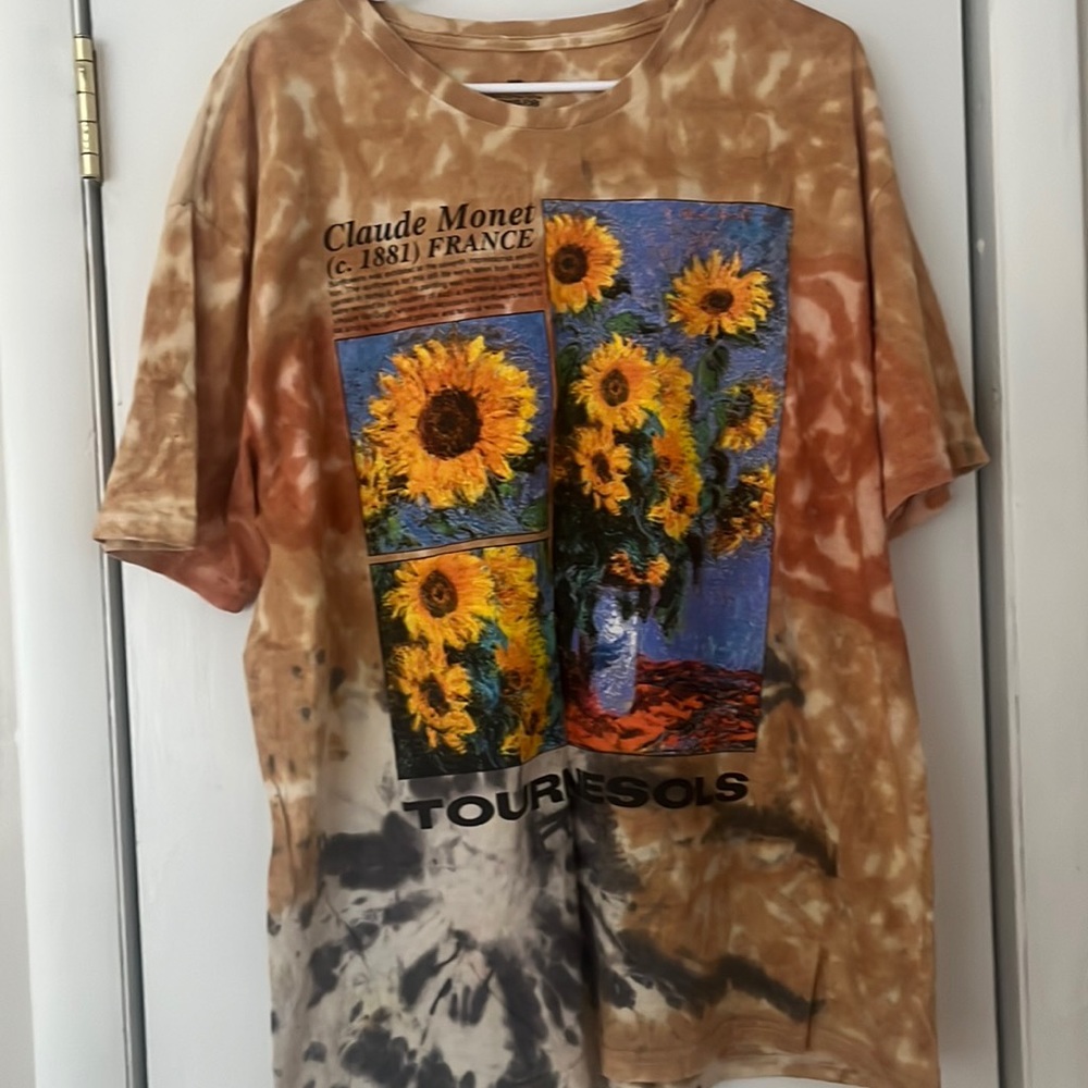 TOURNESOLS Claude Monet Tee Tie-Dye